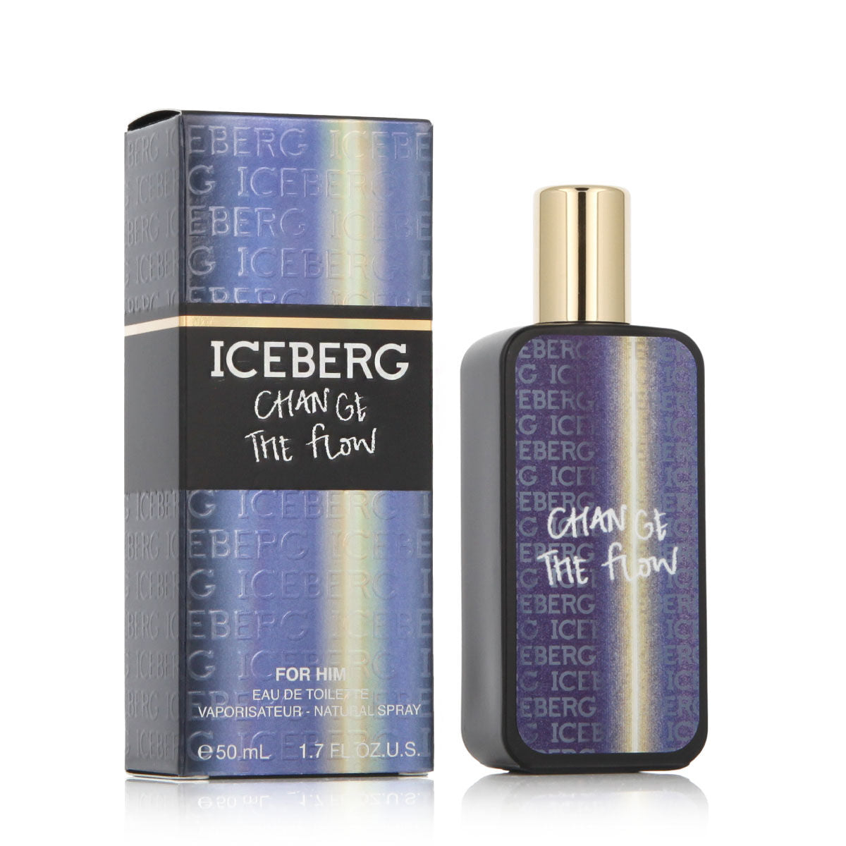 Men\'s Perfume Iceberg EDT Change Cosmetics The – ml 50 Bricini Him Flow For