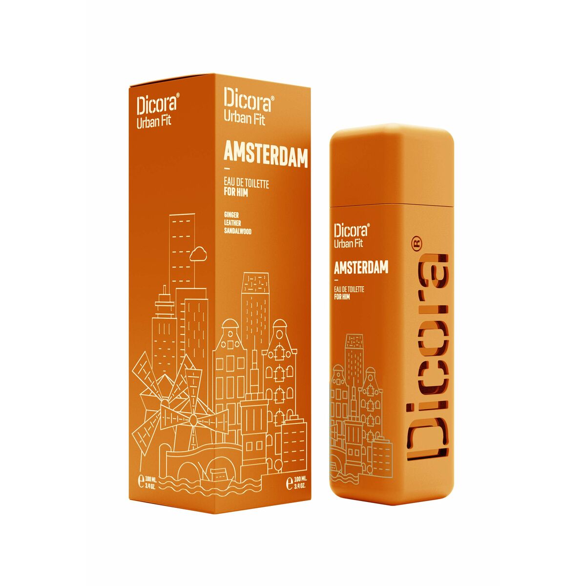 Men's Perfume Dicora EDT Urban Fit Amsterdam (100 ml) – Bricini Cosmetics