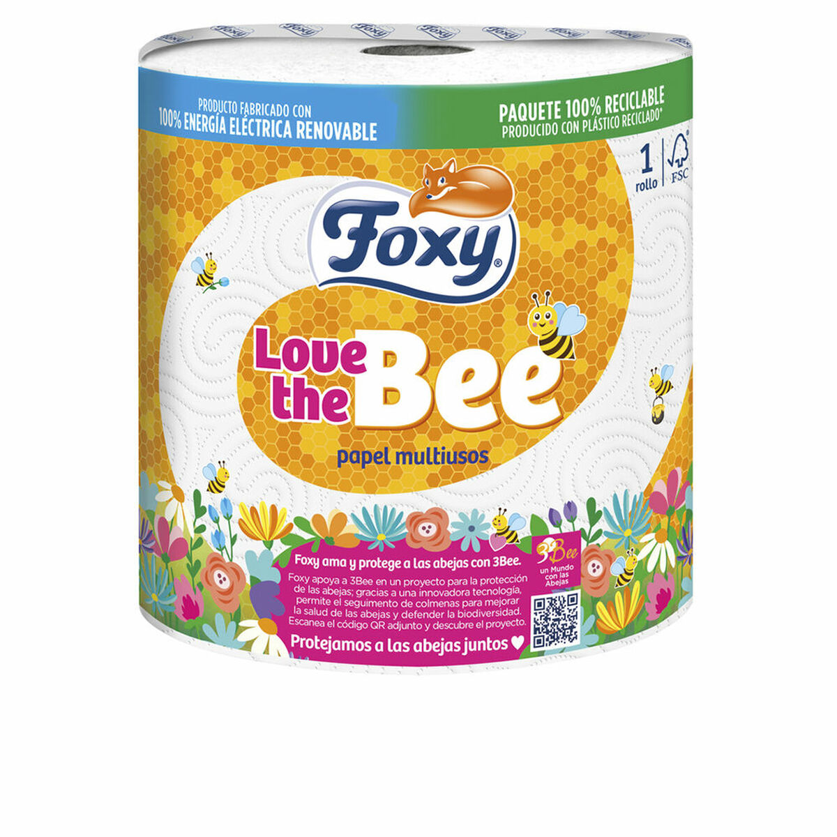 Kitchen Paper Foxy Love the bee – Bricini Cosmetics