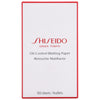 Sheets of Astringent Paper Shiseido 0729238167124 (100 Units)