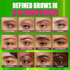 Eyebrow Pencil NYX BLADE & SHADE NANO Nº 05-Auburn