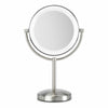 Magnifying Mirror with LED Babyliss 9437E Steel Metal (1 Unit)