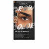Eyebrow Tint L'Oreal Make Up BROW COLOR Nº 1.0 Black Nº 1.0-Black Semi-permanent 4 Pieces