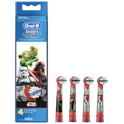 Replacement Head Oral-B Star Wars Red