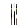 Eyebrow Pencil Eveline Dark brown 3-in-1