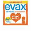Panty Liners Maxi Protection Evax Maxi 72 Units