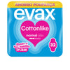 Normal Sanitary Pads with Wings Evax COTTONLIKE 32 Units