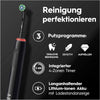 Electric Toothbrush Oral-B Pro 3 3900 Black (2 Units)