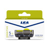 Aftershave Lotion Lea 1823 SENSITIVE SKIN 4 Units