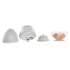 Essential Oil Diffuser DKD Home Decor White Pink Transparent 300 ml