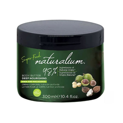 Moisturising Body Cream Naturalium Macadamia 300 ml