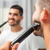 Pack Hipster Barber Beard Template for Shaving and Professional Rechargeable Hair Clipper with Accessories InnovaGoods