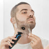 Pack Hipster Barber Beard Template for Shaving and Professional Rechargeable Hair Clipper with Accessories InnovaGoods