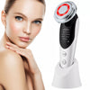 Facial Massager with Radiofrequency, Phototherapy and Electrostimulation Drakefor QLINIQ A White 3 Pieces