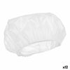 Shower Cap Transparent Plastic (12 Units)