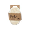 Body Sponge Berilo White Beige 11 x 15 x 5 cm (12 Units)