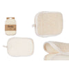 Exfoliating Mitt Berilo White Beige (12 Units)