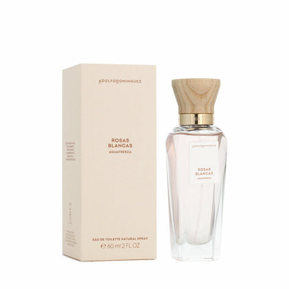 Women's Perfume Adolfo Dominguez EDT Agua fresca de rosas blancas 60 ml