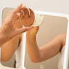 Rechargeable Triptych Makeup Mirror with Magnification and LED Light Miled InnovaGoods