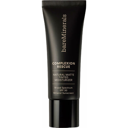 Hydrating Cream with Colour bareMinerals Complexion Rescue Suede Spf 30 35 ml