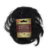 Doughnut Hair Bun Beauty Town Scrunchie Preto Black