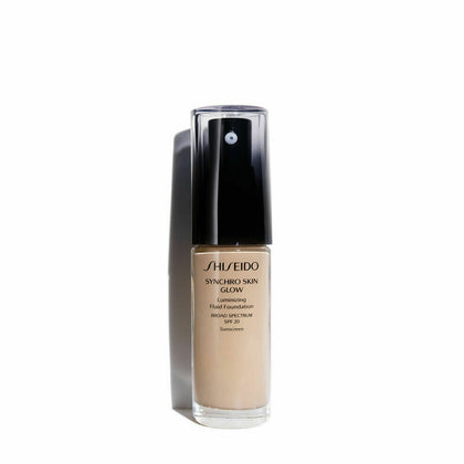 Crème Make-up Base Shiseido Synchro Skin Glow Spf 20 Nº 2 (30 ml)