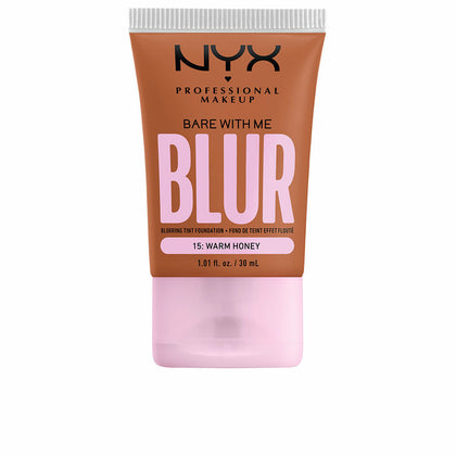 Crème Make-up Base NYX Bare With Me Blur Nº 15 Warm honey 30 ml