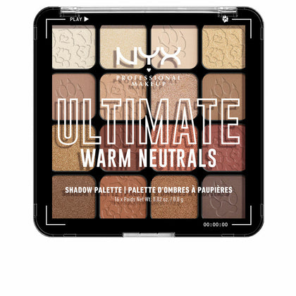 Eye Shadow Palette NYX Ultimate #Warm neutrals 16 x 0,83 g