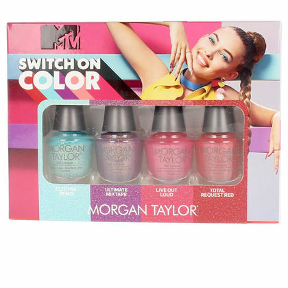 Make-Up Set Morgan Taylor Switch On Color 4 Pieces