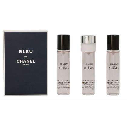 Men's Perfume Set Chanel EDT 3 Pieces Bleu de Chanel