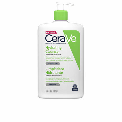 Facial Cleansing Gel CeraVe Hydrating Cleanser 1 L