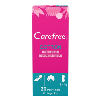 Normal panty liner Carefree Normal (20 uds)