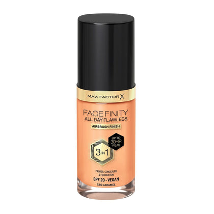 Crème Make-up Base Max Factor Facefinity 3-in-1 Spf 20 Nº 85-caramel 30 ml