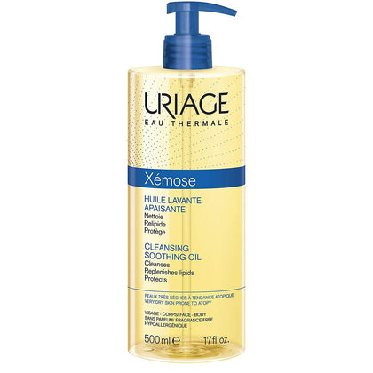 Body Oil Uriage Xémose Soothing Cleaner 500 ml