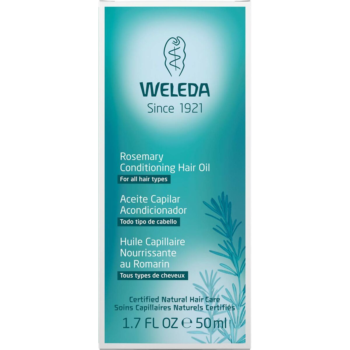 Hair Oil Weleda   Conditioner Rosemary 50 ml