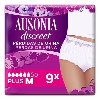 Incontinence Sanitary Pad Ausonia Discreet Boutique Medium (9 uds)