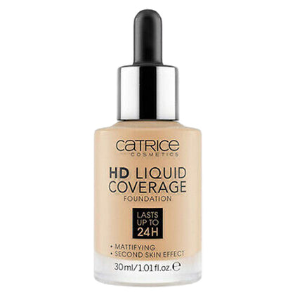 Liquid Make Up Base Catrice HD Liquid Coverage Nº 032 Nude beige Nº 032-Nude Beige 30 ml