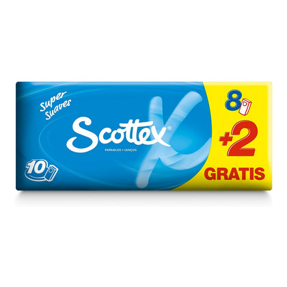 Tissues Scottex 3 layers (10 x 10 uds)