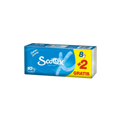 Tissues Scottex 3 layers (10 x 10 uds)