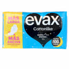 Night Sanitary Pads with Wings Evax Cottonlike (18 uds)