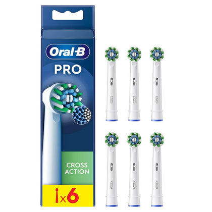 Replacement Head Oral-B Pro Cross Action 6 Units