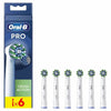 Replacement Head Oral-B 6 Units White