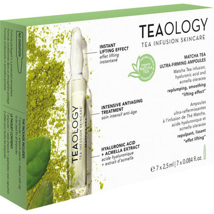 Lifting Effect Ampoules Teaology Matcha Tea Matcha Tea 7 ml (7 x 2,5 ml)