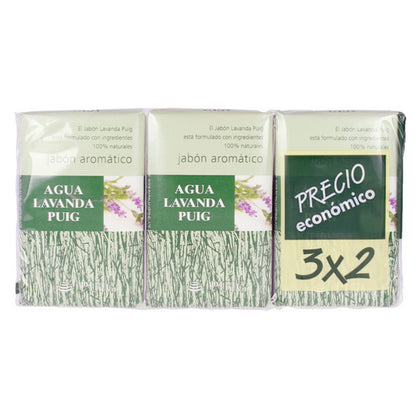 Hand Soap Agua Lavanda Puig Agua Lavanda 142-0350 (3 pcs) 3 Pieces