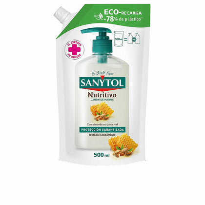 Hand Soap Sanytol 500 ml Anti-bacterial Nutritional Refill