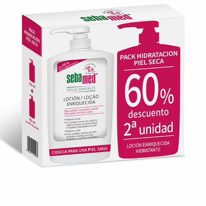 Body Lotion Sebamed Dry Skin Sensitive skin 2 x 750 ml Regenerating