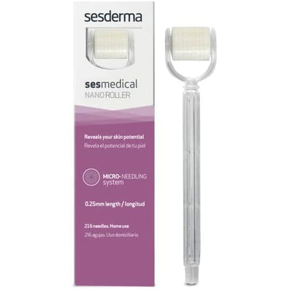 Massaging Facial Cleanser Sesderma Sesmedical Nanoroller (0,5 mm)
