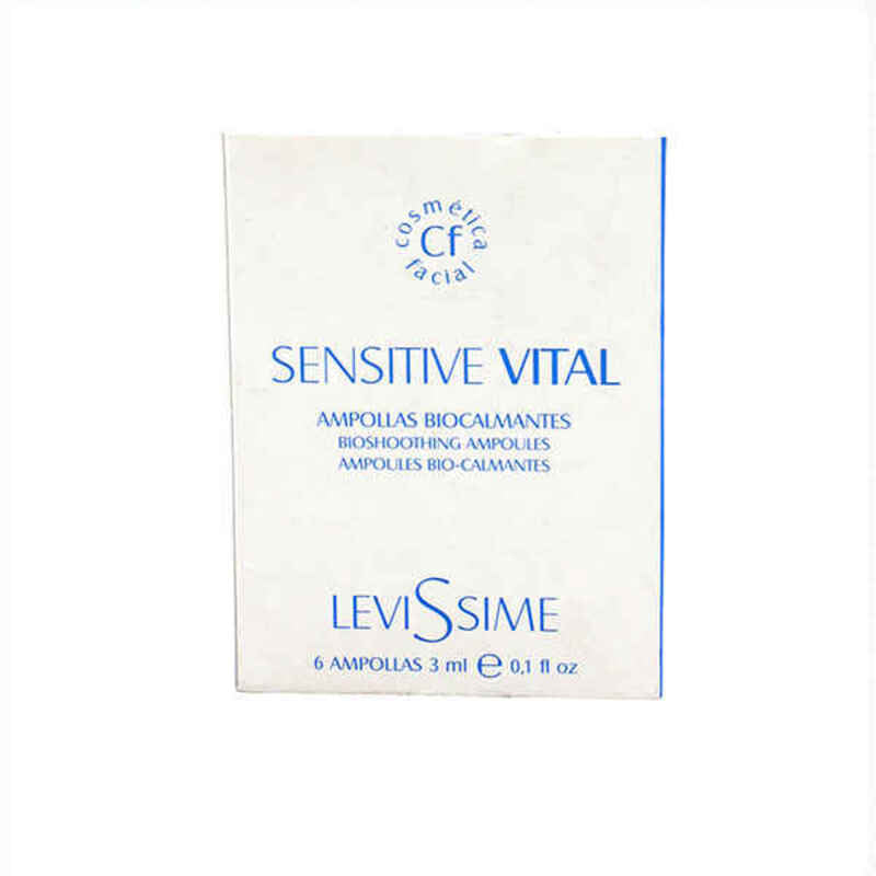 Body Cream Levissime Sensitive Vital (6 x 3 ml)