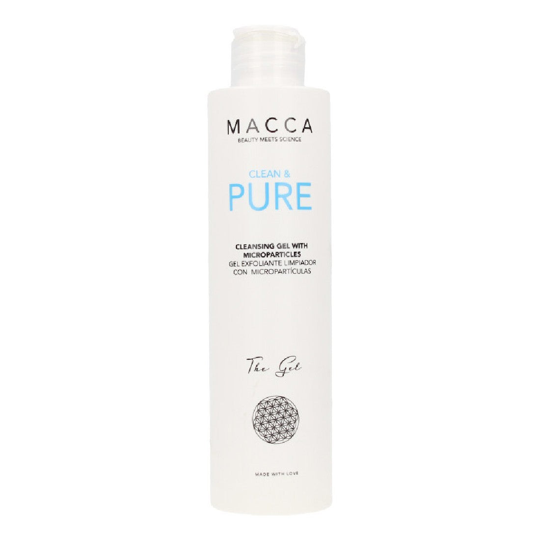 Exfoliating Facial Gel Clean & Pure Macca Clean Pure Soothing 200 ml