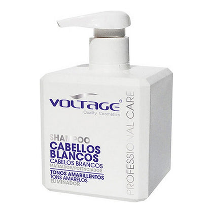 Shampoo for Blonde or Graying Hair Voltage Cabellos Blancos/grises (500 ml)